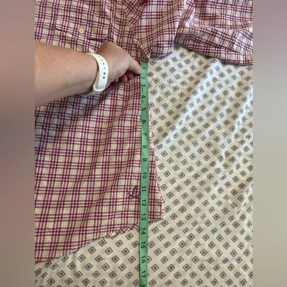 ORVIS Roll tab pink button down shirt, size XLarge women’s - Picture 11 of 16